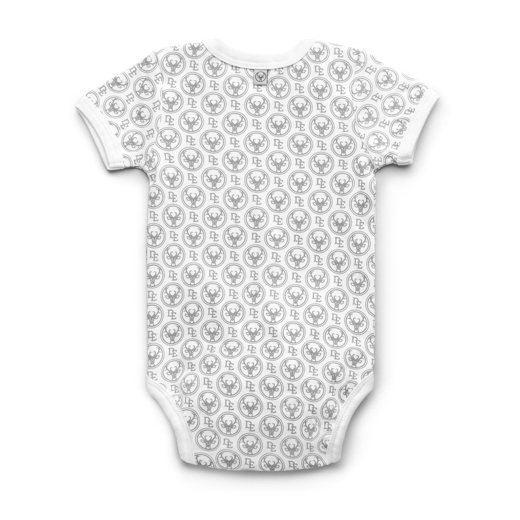 Short Sleeve Bodysuit with Signature Print