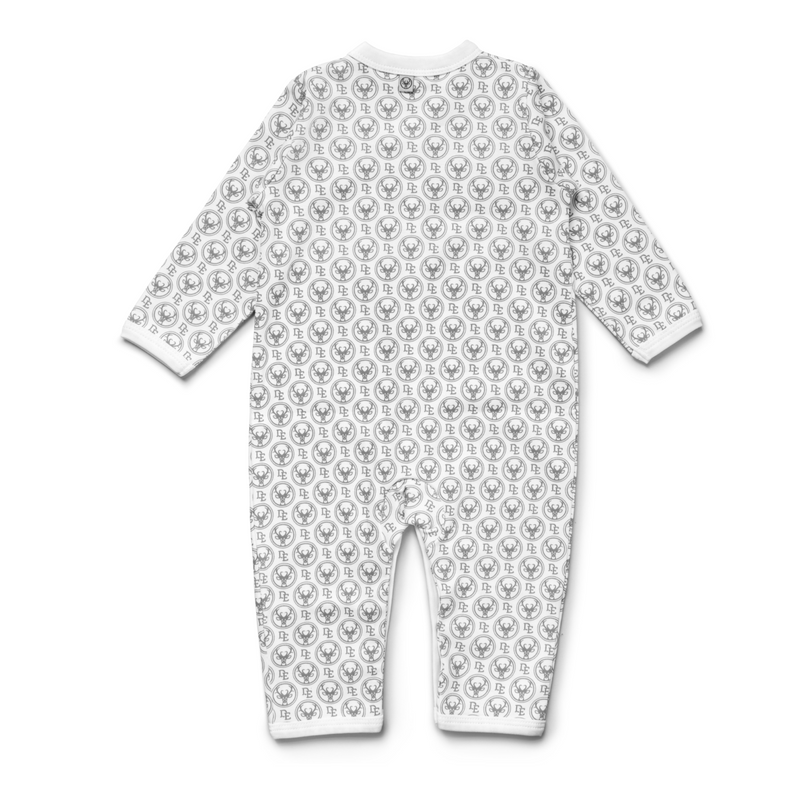 Romper with Signature Print